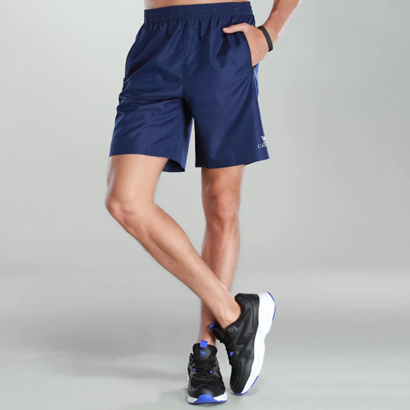 

CAMEL Men Shorts Running Gym Fitness Breathable Training Quick Dry Compression Workout Pockets