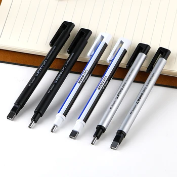 

TOMBOW Pencil Style Round/Square Tips Details Highlight Eraser Pencil Rubber For Manga Design Perfect Revise Elastone Eraser