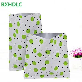 

100 Pieces Open Top Aluminum Foil Heat Seal Bags Dried Coffee Powder Tea Nuts Moisture Proof Storage Mylar Vacuum Package Bag