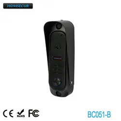 Homssecur широкий формат черный камера для видео домофон вызова системы BC051-B