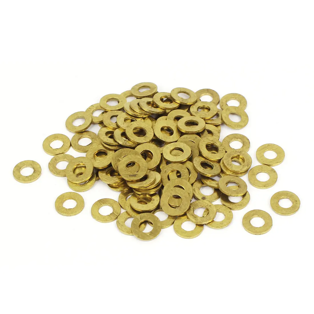 

UXCELL 4Mm X 9Mm X 1Mm Flat Ring Copper Crush Washers Gaskets 100 Pcs