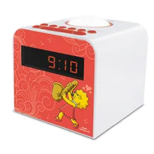 Meronic 477444-радио despertador LISA con luz guia y радио FM