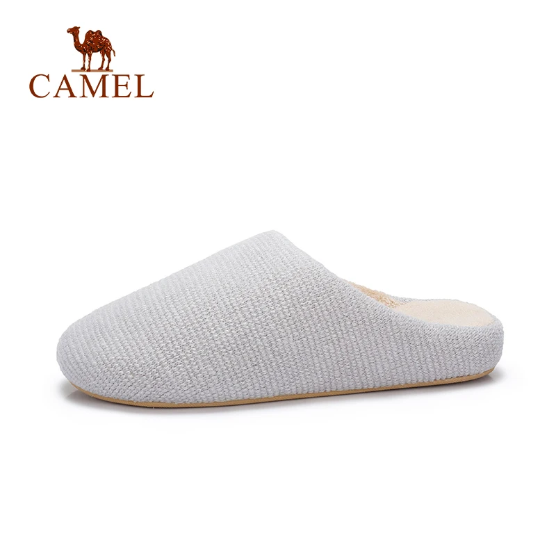 

CAMEL Sales Women New Casual Indoor Slippers For Ladies Shallow Soft Comfort Flat Heel Antiskid Indoor Slippers Female Shoes