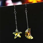 Exquisite Letter C Number Earrings Jewelry For Women Wedding Party Earrings Jewelrys Girls Gift