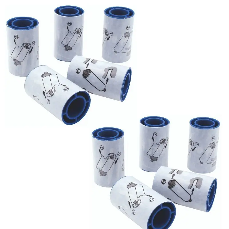 Datacard Printer Cleaning Kit, Blue Adhesive Cleaning Sleeves