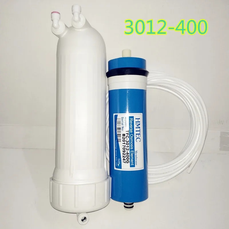 

400 gpd ro filter osmose waterfilter reverse osmosis membranes +water filter housing +5m 1/4 water hose connection water