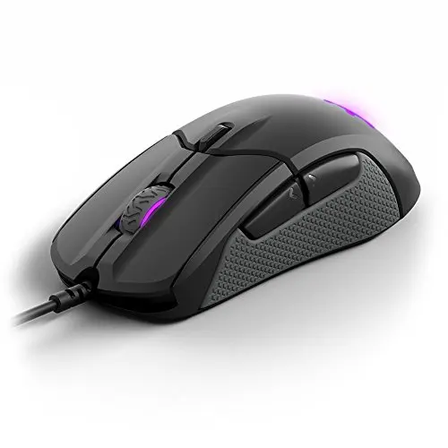 Steelseries Rival Gaming Cpi Truemove3 Sensor Óptico-split-gatilho Botões-de Iluminação Rgb 310 Mouse-12000 - Imagem 4