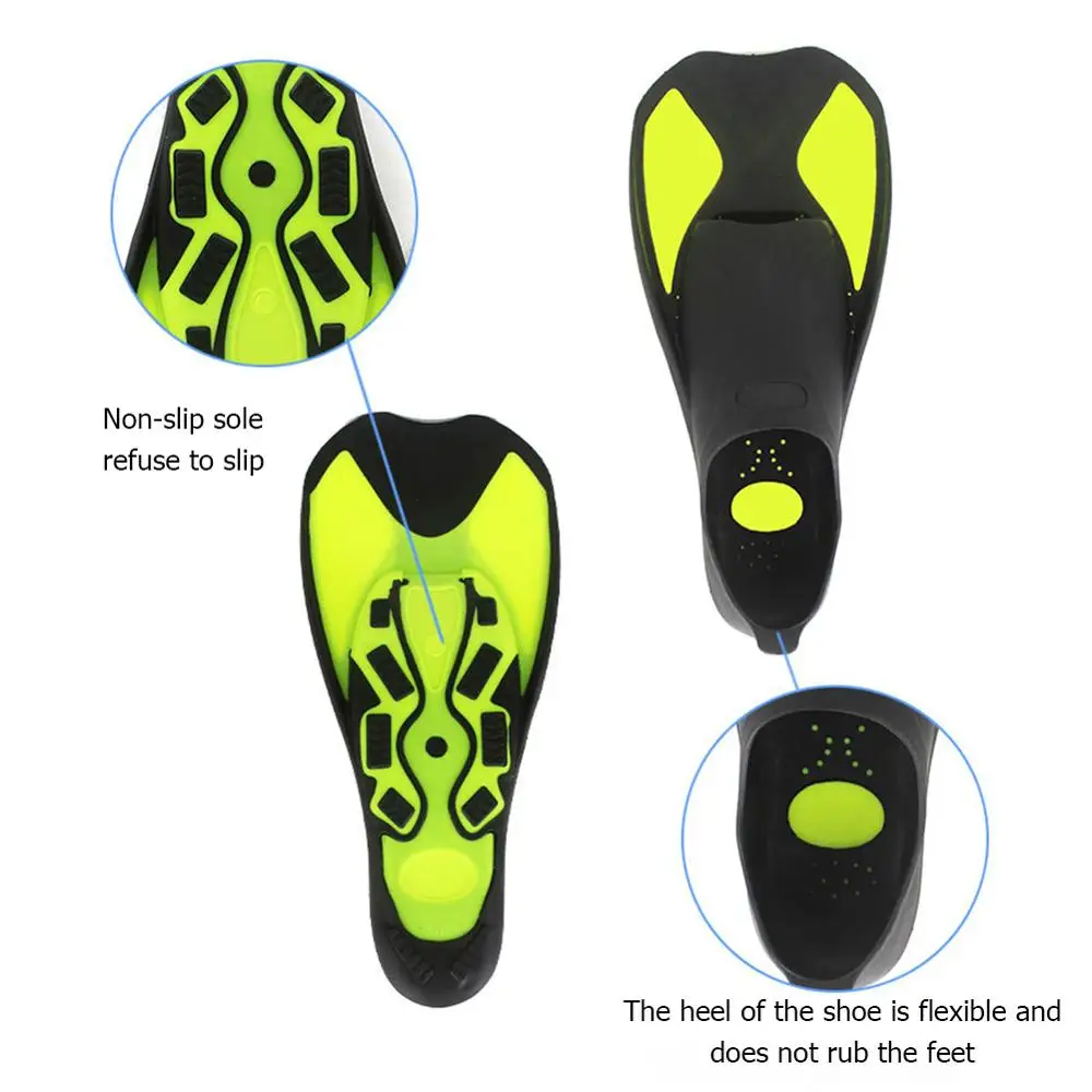 قابل للتعديل زعانف السباحة تراء الغوص الزعانف الغوص التدريب بركة معدات ل في الهواء الطلق الرياضات المائية دروبشيبينغ