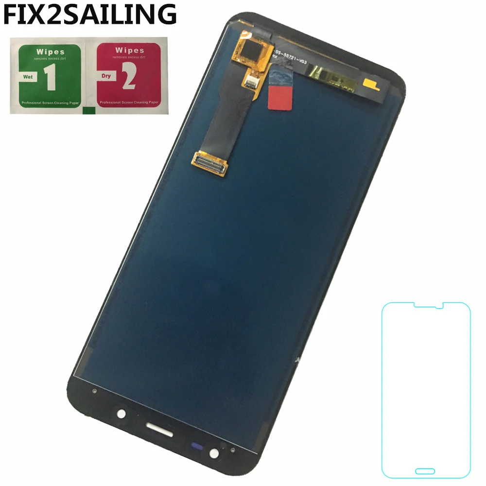 

LCD J6 For Samsung Galaxy J6 J600 2018 J600F J600F/DS J600G/DS LCD Display And Touch Screen Adjust Brightness Replacement