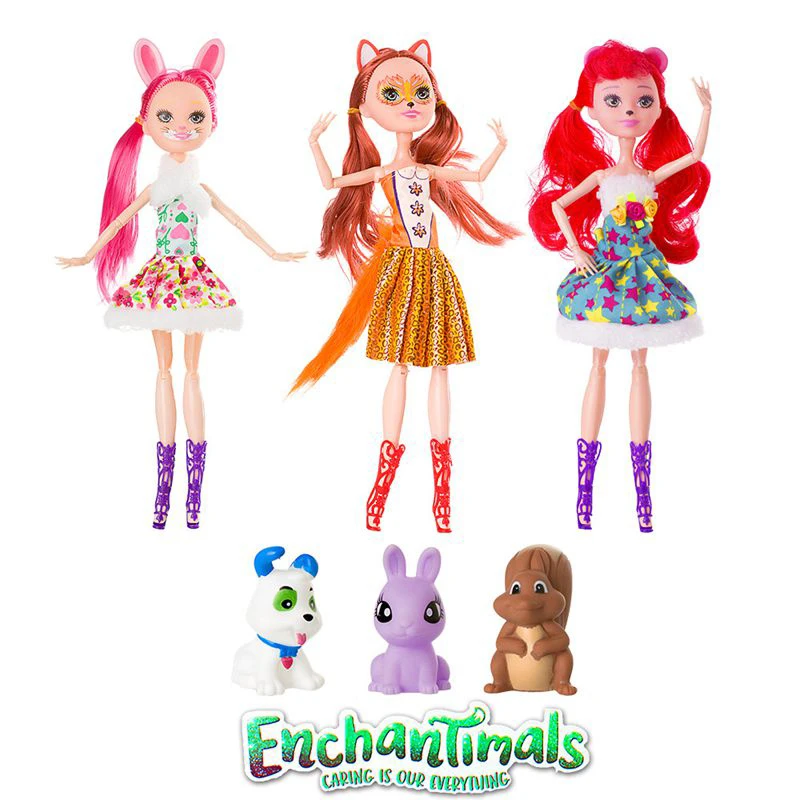 Lot Enchantimals Doll Toy For Girl 