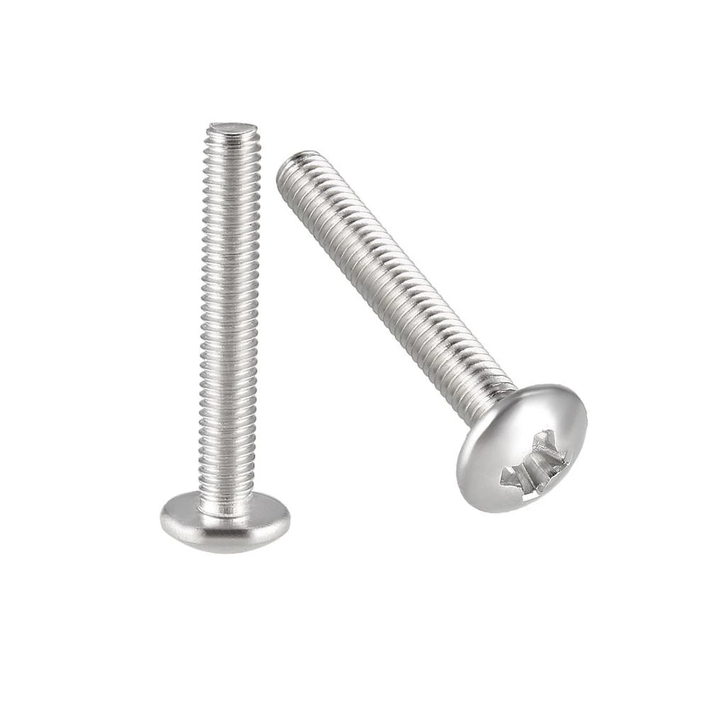 Uxcell Machine Screws Phillips Truss Head Screw 304 Stainless Steel Fasteners Bolts M3x20 25 30 35 40 45 50mm M4x5mm 30pcs Screws Aliexpress