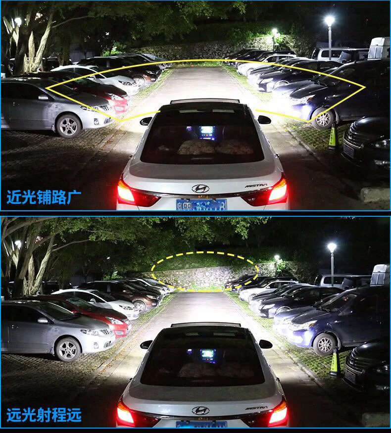 Современные Автомобильные фары XHP 50 чипов светодиодные лампы H1 9005 9006 H4 H7 9012 H13 H11 9004