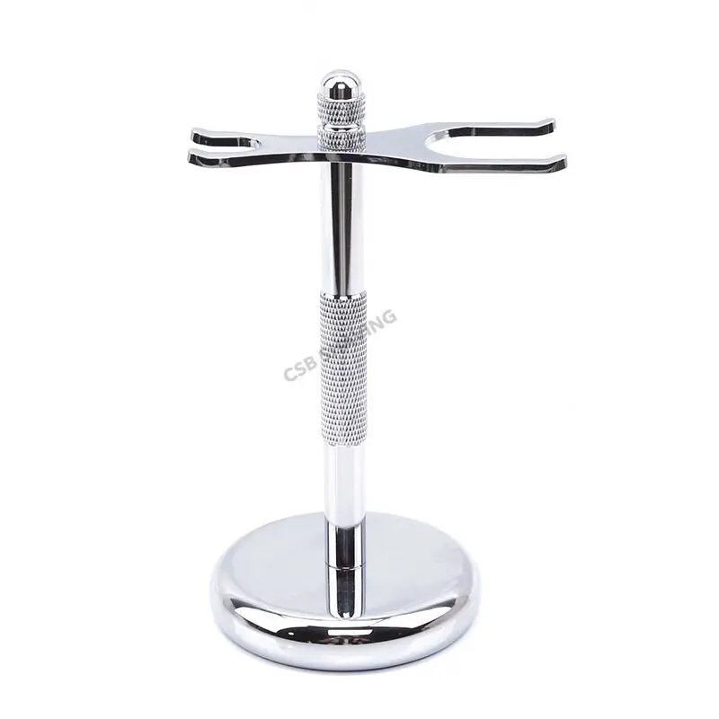 

CSB Deluxe High Quality Chrome Metal Shaving Razor and Brush Stand