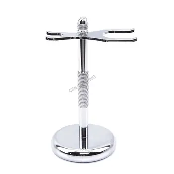 

CSB Deluxe High Quality Chrome Metal Shaving Razor and Brush Stand