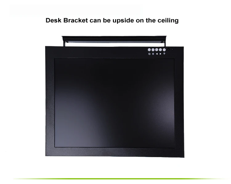 12 Inch 1024X768 HD Monitor with Metal Shell & HDMI VGA AV BNC Connector for PC Multimedia Microscope Industrial Machine Screen_F5