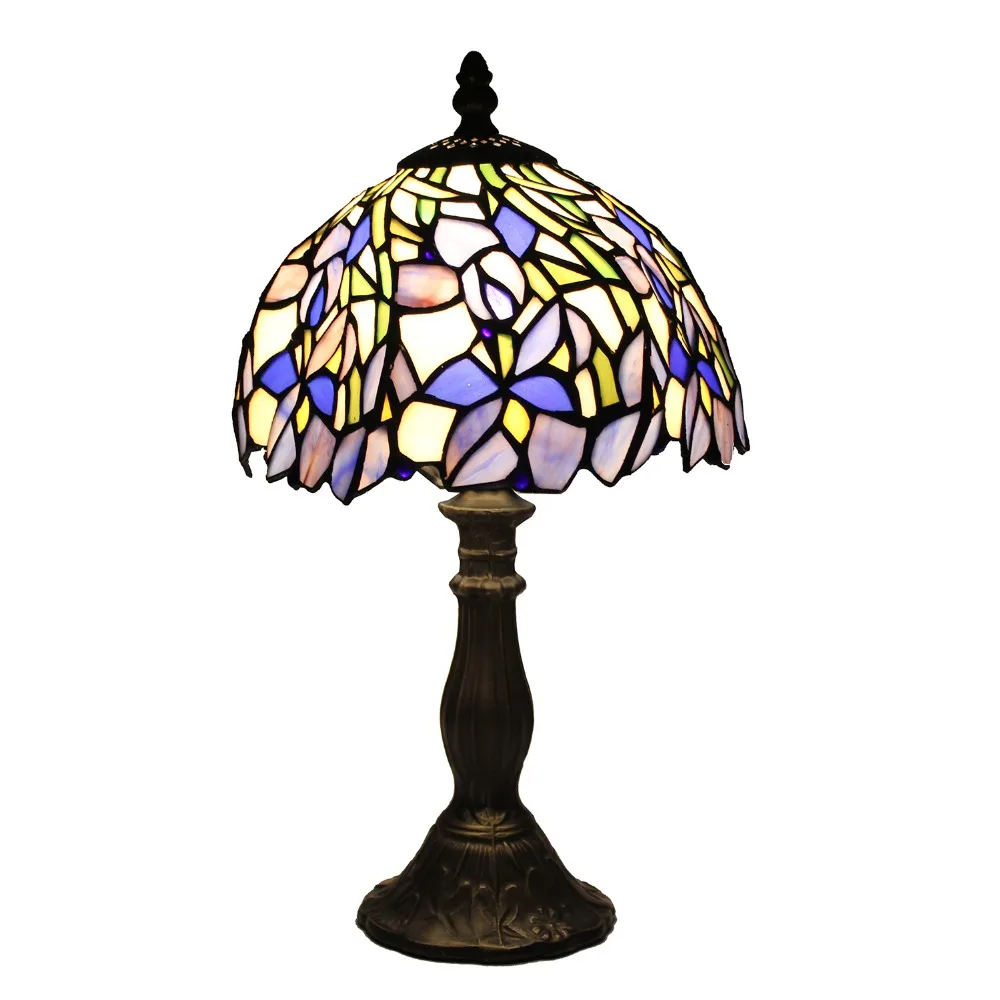 TL080010-tiffany iris table lamp-
