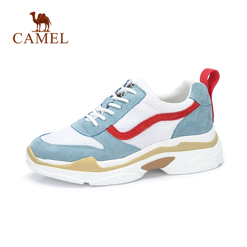 Женские спортивные классические массивные кроссовки CAMEL легкие дышащие уличные амортизационные