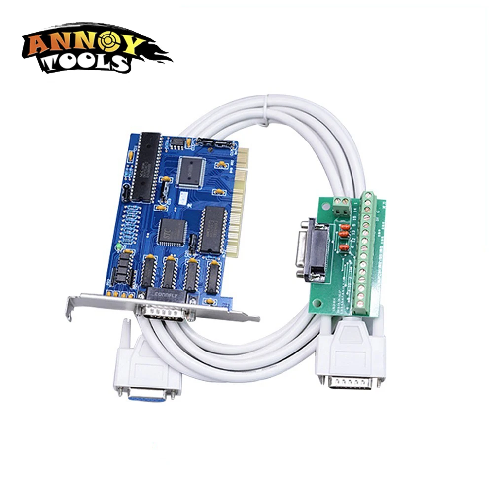 Набор карт управления для фрезерного станка с ЧПУ 3 оси NC Studio PCI motion ncstudio|nc studio|3 axis