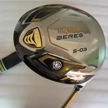 Фирменная Новинка 3 звезды Honma S-03 драйвер Honma S-03 Гольф Драйвер гольф-клубов Лофт 9,5/10,5 R/S/SR/X гибкий графитовый Вал с головкой