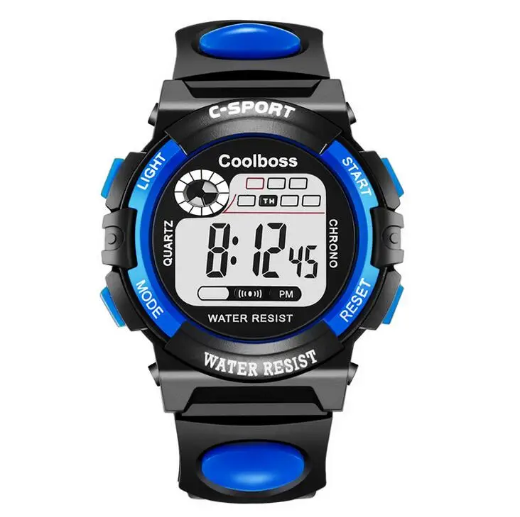 Роскошные Брендовые спортивные цифровые светодиодный кварцевые часы с силиконовым ремешком для мужчин и мальчиков, модные наручные часы с браслетом, наручные часы, мужские часы