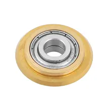 UXCELL Лидер продаж 1 шт. титановое покрытие вольфрам карбид керамическая плитка резак колеса замена 22 мм x 6 мм x 6 мм латунный тон