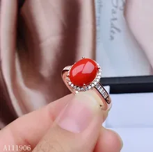 KJJEAXCMY boutique jewelry 925 sterling silver inlaid natural red coral gemstone female ring support detection luxury kjjeaxcmy boutique jewelry 925 sterling silver inlaid natural garnet gemstone female ring new support detection