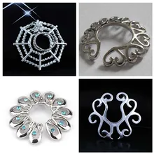 2 шт./лот, сексуальный не прокалывающийся зажим, поддельное кольцо для сосков, ювелирные изделия для тела, щит крышки с зажимами, секс-игрушка для взрослых, пирсинг, 4 стиля