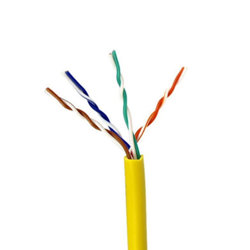 

2 Meters Pure Copper Network Cable 100 Trillion Indoor Twisted Pair Network Jumper Computer Broadband Hot Sale