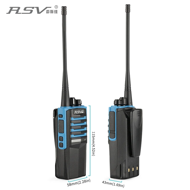 RSV-9V-15W ручной портативная рация Портативный радио высокой мощности uhftalkie