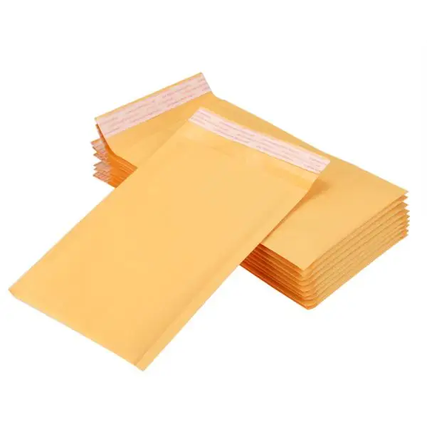 20pcs/set Kraft Self Seal Shipping Bubble Padded Mailers Envelopes Bags