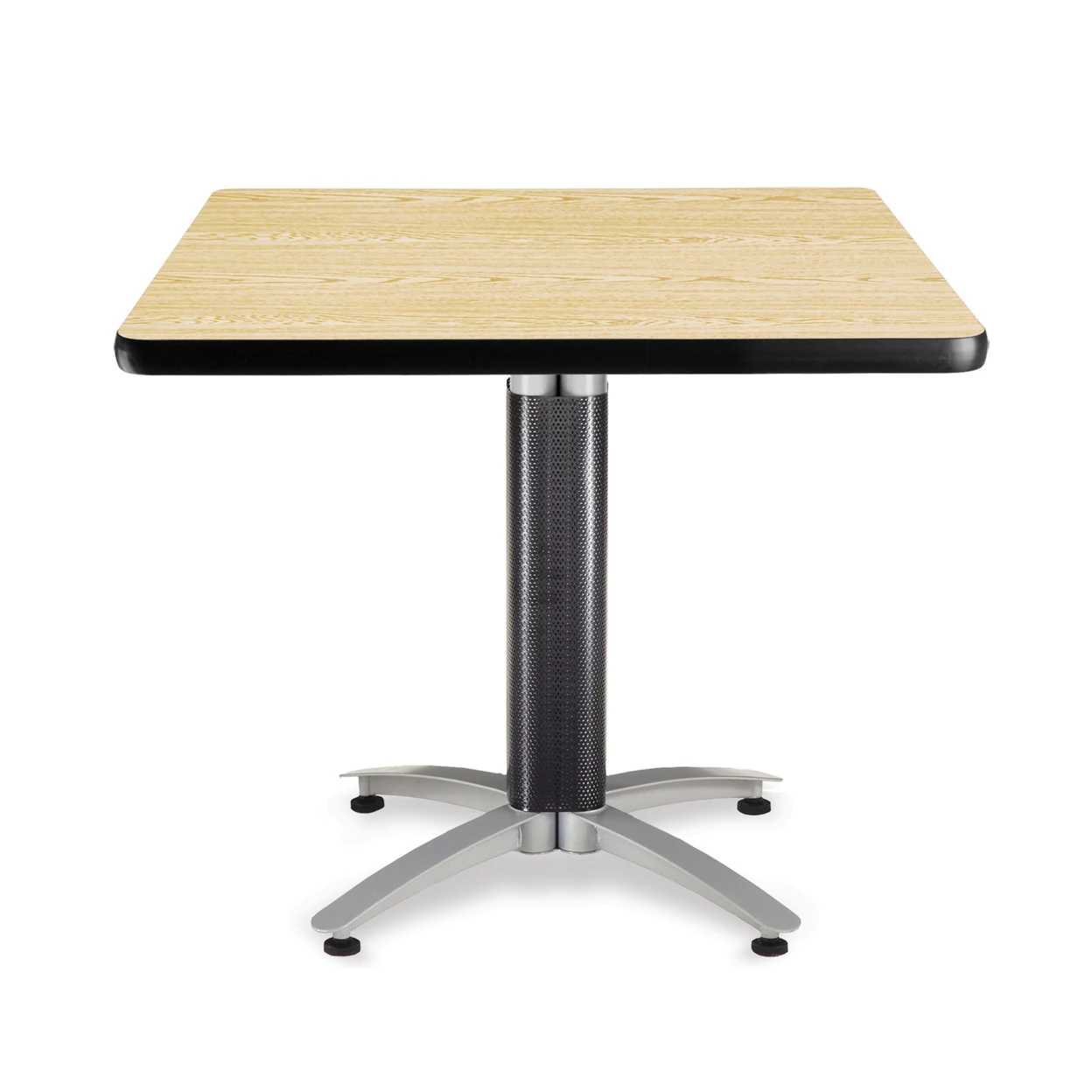 

OFM Model MT36SQ 36" Square Mesh Base Multi-Purpose Table, Oak