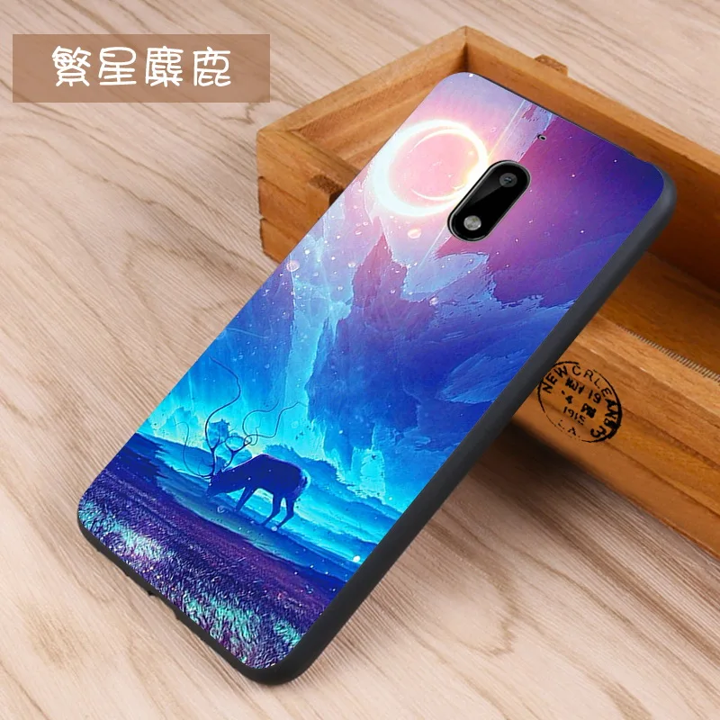 Nokia 6 Case Original Cover for Nokia 6 Case bag Cover Skin Wolf Fish Skull Nokia6 Fundas 100% BiNFUL 13