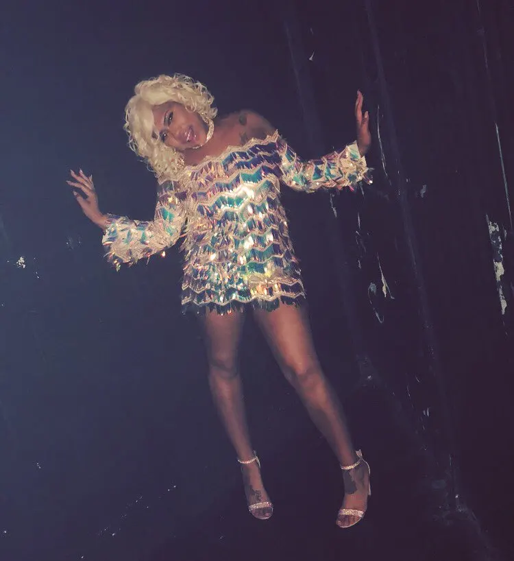 'Start The Show' Festival Sequin Dress photo review