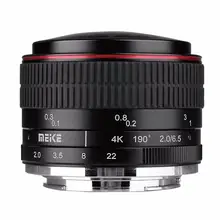 MEIKE MK-6.5mm F2.0 Fisheye Lens for Fujifilm X-Mount Camera X-Pro1 X-Pro2 X-E1 X-M1 X-A1 X-E2 X-T1 X-A2 X-T10 Camera Lenses