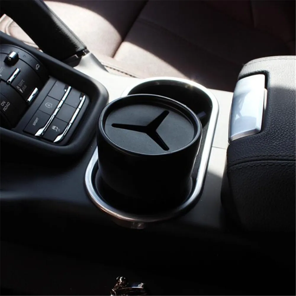 

Car-styling Car Garbage Can Car Trash Can Garbage Dust Case Holder Bin For Lada granta vesta Skoda rapid fabia Mazda 3
