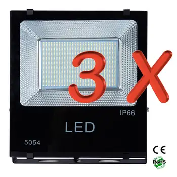 

LOT 3 SPOTLIGHTS led SMD lights OUTDOOR 50 W