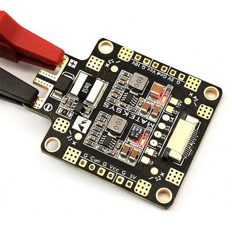 Оригинальный Контроллер полета Matek F405 OSD BetaFlight STM32F405 + системная плата