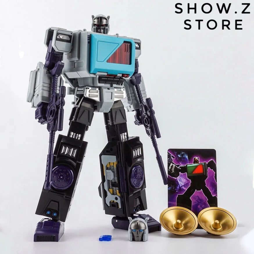 

[Show.Z Store] KFC Toys E.A.V.I. Metal Phase 4C P-4C P4C Shatter Transistor Set Transformation Action Figure