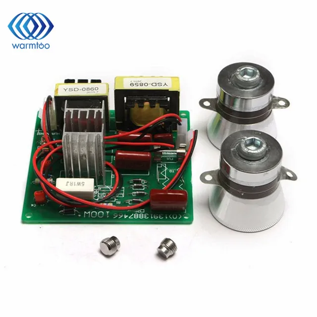 aliexpress com buy 2pcs 50w 40k transducers 1pcs 220v ac 100w