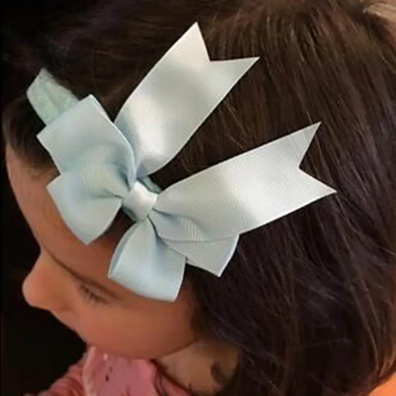 

1Pcs 3.5 Inch New Girl elastic bands Cheer Headband Hair Accessories Elastic Headbands hairbands 618