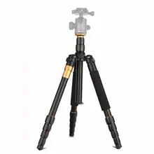Q666 Lightweight Tripod For DSLR Camera Without Ball Head Monopod Tripod Compact Travel Camera Stand For Canon Nikon Sony SLR