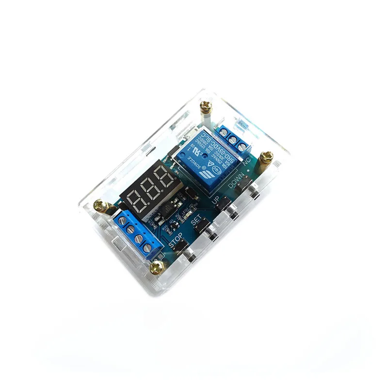 

Digital display 12V one cycle timing circuit switch relay module time controller 220V timing
