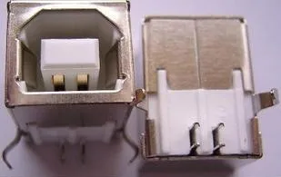 

Original new 100% USB socket B port printer square mouth 90 degree connector