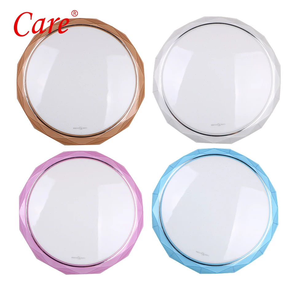 

Care 4 colors Star Diamond Ceiling Lights Lamp Plafon Led Home Lighting Led Ceiling Light Modern Lamp Bedroom Kitchen Fixtures