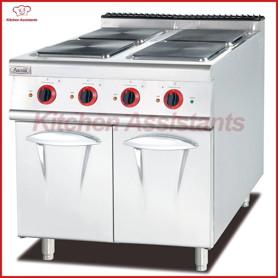 

EH887 electric range with 4 hot plate with cabinet