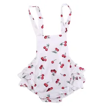 Малыш Вскользь Милый Ребенок Малыш Летом Рукавов Ползунки Комбинезон