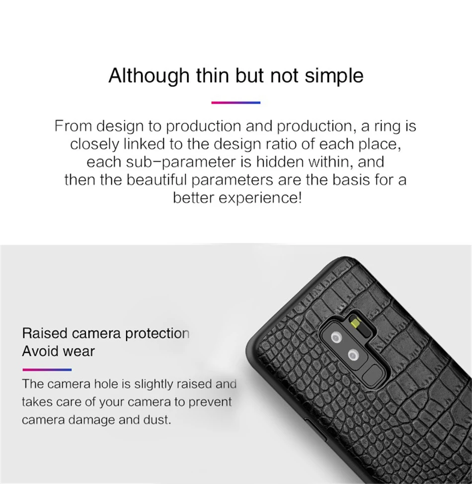 Retro Crocodile Snake Case For Samsung S8 S9 Plus Note8 Art Print PU Leather Soft Luxury Phone Back Cover For Samsung Note 8 S9 (8)