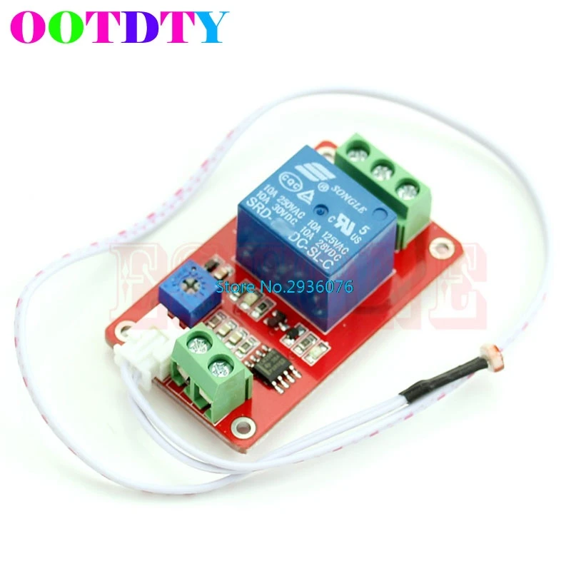 

Car Light Control Switch Photoresistor Relay Module Light Detection Sensor APR18_25
