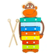 Ксилофон "Обезьяна" 7 нот Alatoys KC0703