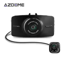 Azdome G5WD Двойной объектив регистраторы Автомобильный видеорегистратор два Камера S Full HD 1080 P 3.0 “ЖК-Экран H.264 ADAS Авто Камера видео Регистраторы H15